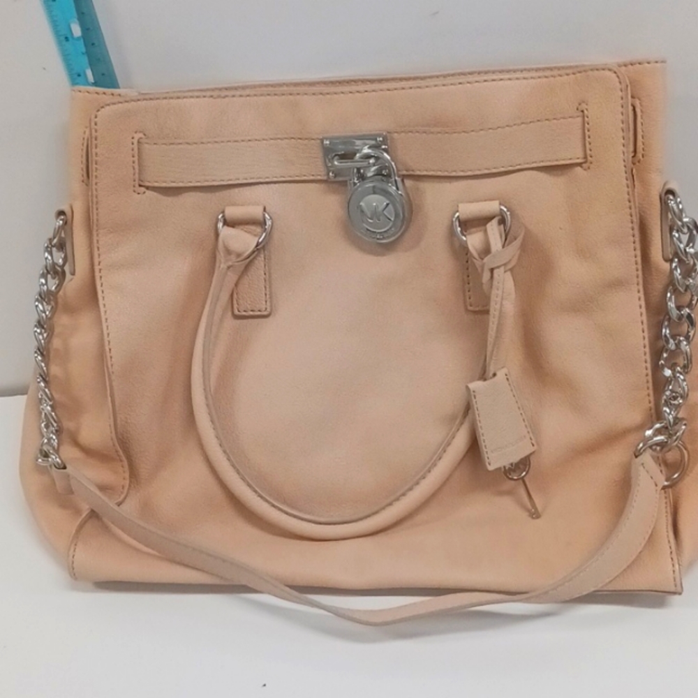 Michael kors leather satchel